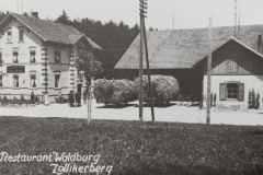 Forchstrasse mit Restaurant Waldburg, um1925