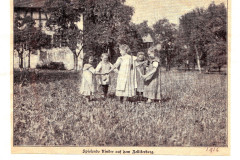 Kinder im Zollikerberg, 1916