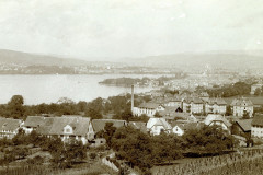 Blick zum Oberdorf 1906