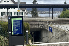 Infotafel Bahnhof Zollikon seit März 2023