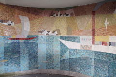 Mosaik von Fred Stolle, Unterführung Seestrasse